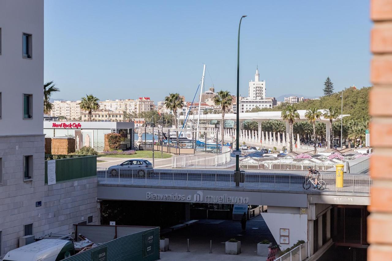 Estudio Malagueta, Muelle Uno Views Malaga Luaran gambar