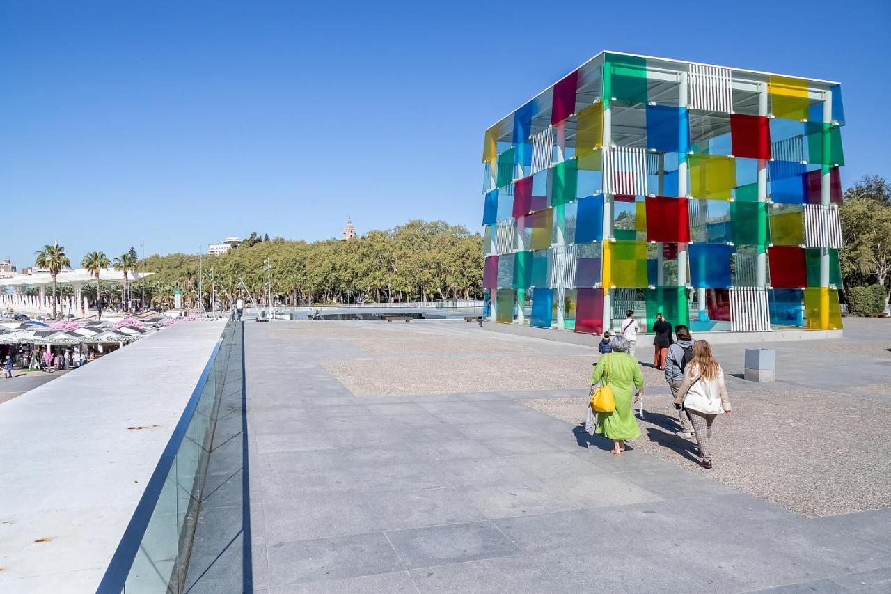 Estudio Malagueta, Muelle Uno Views Malaga Luaran gambar